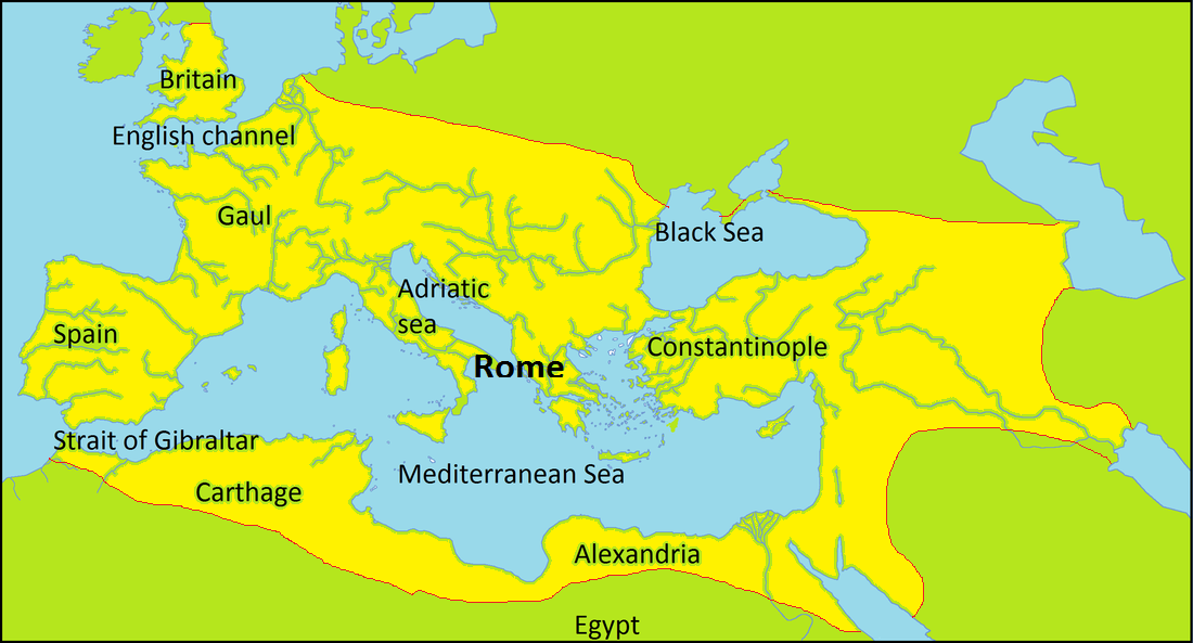 The Ancient Roman Website Ancient Roman Empire Map